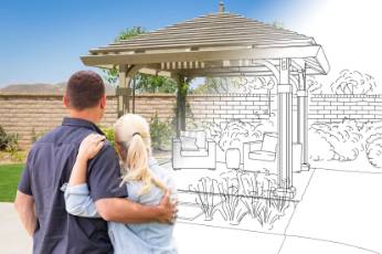 double garage with carport installations